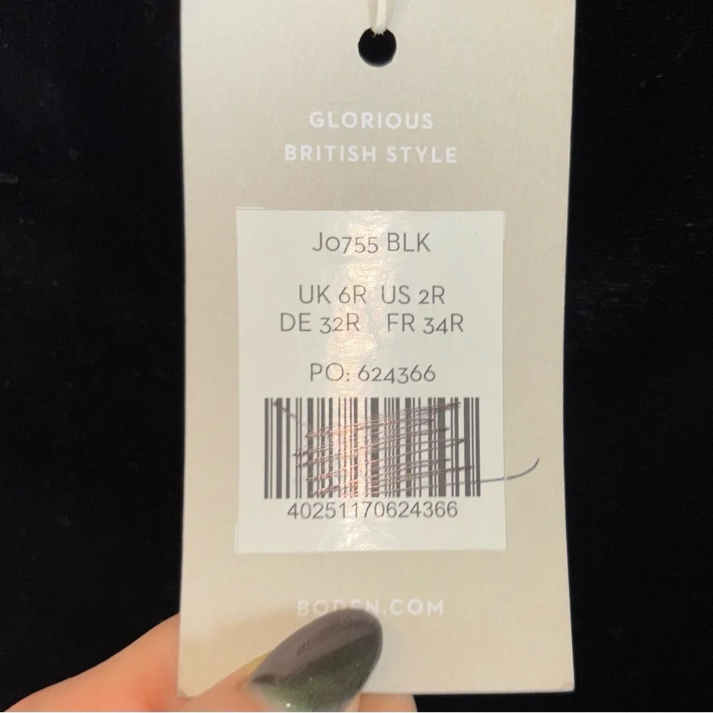 BODEN Livia Velvet Shift Dress - Picture 7 of 12